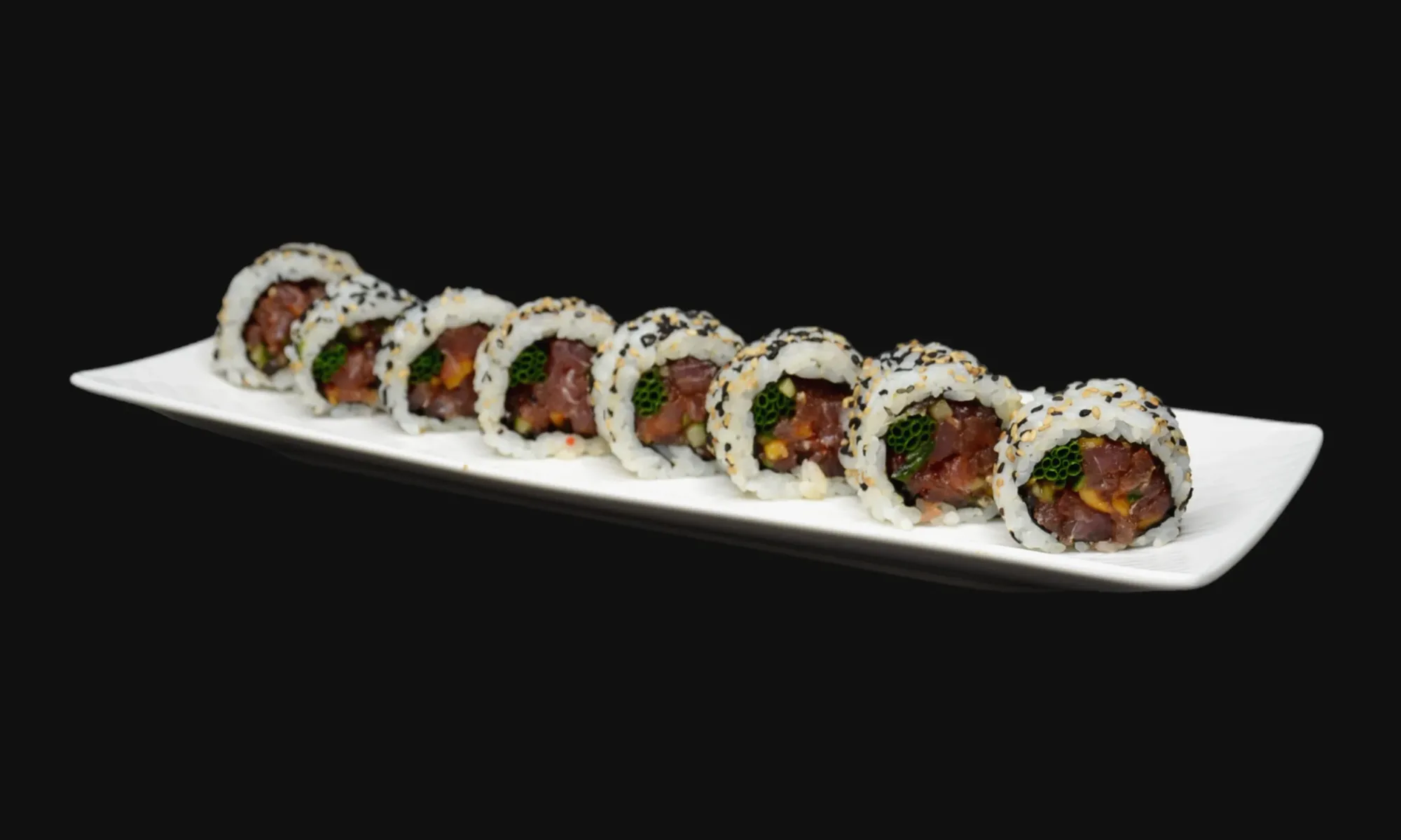California with Tuna Tartare